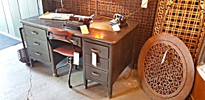 Old Wood Office Desk