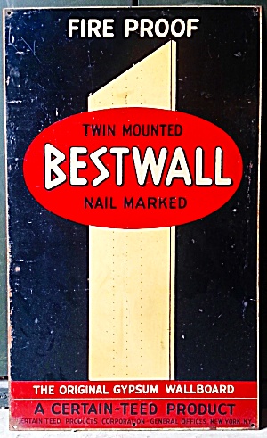 Bestwall Sign Vintage