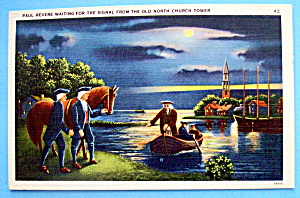 Paul Revere Postcard