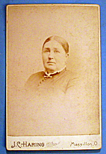 Broken Hearted - Cabinet Photo Of A Sad Woman
