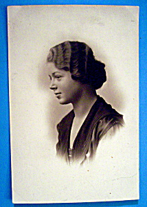 The Profile - Original Studio Photo Of A Lovely Woman