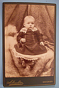 Bright Eyes - Cabinet Photo Of A Wide Eyed Boy