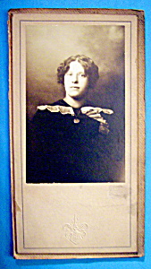 Working Class Girl - Cabinet Photo Of A Pretty Lady
