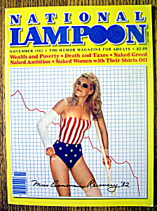 National Lampoon Magazine #52-november 1982