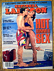 National Lampoon Magazine-july 1986