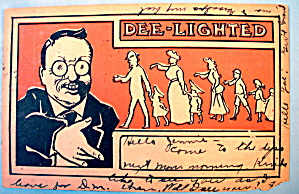 Dee-lighted Postcard