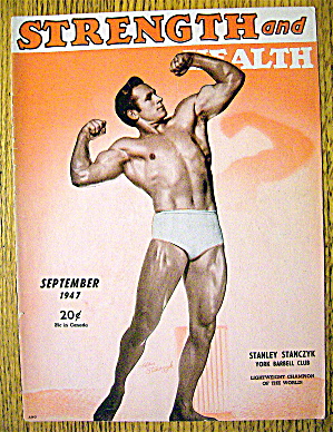 Stanley Stanczyk 1947 Strength & Health Magazine Cover