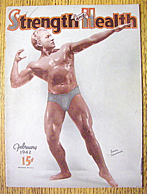 Ludwig Schusterich 1942 Strength & Health Cover