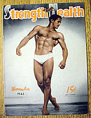 Bob Best 1943 Strength & Health Magazine Cover