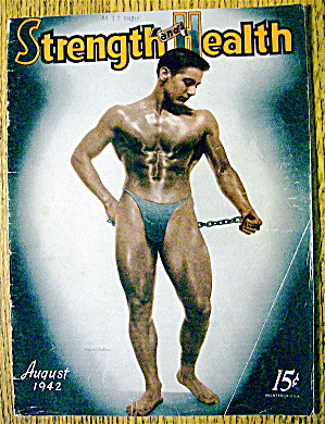 Howard Eastman 1942 Strength & Health Magazine Cover