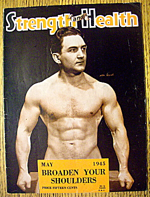 Tom Terpak 1945 Strength & Health Magazine Cover