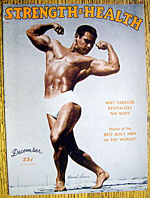 Manuel Drown 1948 Strength & Health Magazine Cover