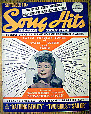Song Hits Magazine September 1944 Frances Langford