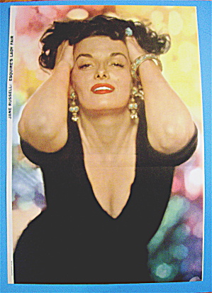 Esquire (Lady Fair) Pin Up Girl 1954 Jane Russell