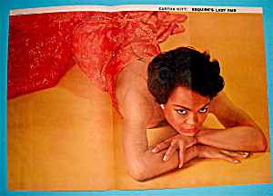 Esquire (Lady Fair) Pin Up Girl 1955 Eartha Kitt