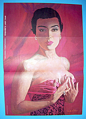 Esquire (Lady Fair) Pin Up Girl 1956 Silvana Pampanini