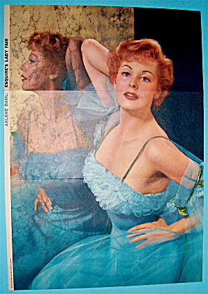 Esquire (Lady Fair) Pin Up Girl 1956 Arlene Dahl
