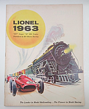 1963 Lionel Railroad Train Catalog Super Ho Trains