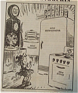 Political Cartoon-january 28, 1946-public Confidence