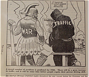 Political Cartoon January 21, 1946 The Biggest Killers