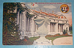 Colonade Of The Agricultural Building Postcard
