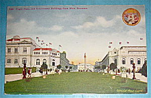 Puget Plaza And Government Buildings Postcard