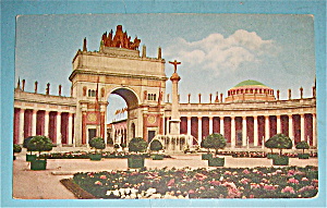 Arch Of The Rising Sun Postcard (Panama Pac Expo)