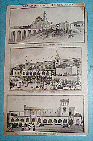 San Diego Exposition Postcard