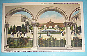 Botanical Building Postcard (Panama California Expo)