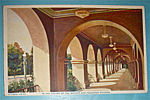 Arcade Of The Science And Education Building Postcard