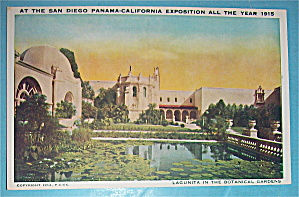 Lagunita In The Botanical Gardens Postcard