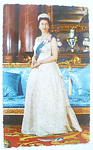 Queen Elizabeth Ii Postcard