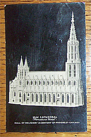 Ulm Cathedral-hall Of Religion Postcard (1933)