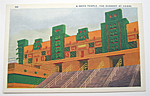 The Maya Temple, Chicago World's Fair 1933 Postcard