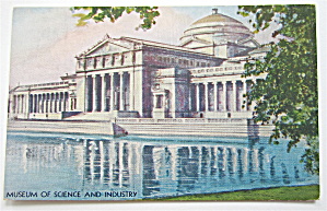 Museum Of Science And Industry, Chicago Expo Postcard