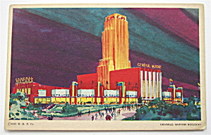 General Motors Building, Century Of Progress Postcard