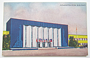 Administration Building, Century Of Progress Postcard