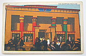 The Egyptian Pavilion Century Of Progress Postcard