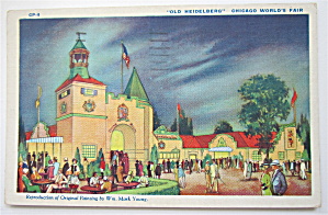 Old Heidelberg, Chicago World's Fair Postcard