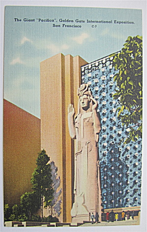 Giant Pacifica, Golden Gate Expo Postcard