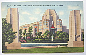 Court Of The Moon, Golden Gate Expo Postcard