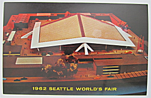 Coliseum 21 Building, Seattle World's Fair Postcard
