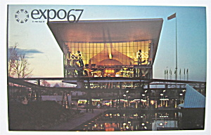 The Pavilion Of The Soviet Union, Expo 67 Postcard
