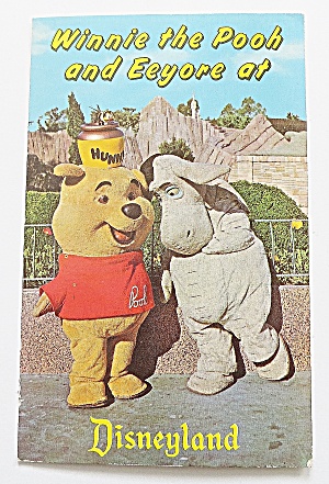 Winnie The Pooh & Eeyore At Disneyland