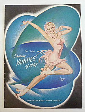 Skating Vanities Program 1947 A. Vargas Cover
