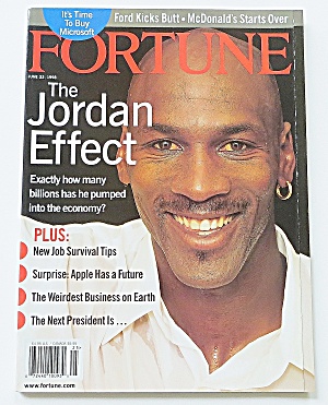 Fortune Magazine June 22, 1998 Jordan Effect