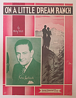 Sheet Music For 1937 On A Little Dream Ranch
