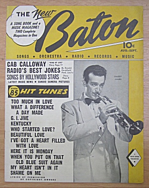 New Baton Magazine August-september 1944 Harry James