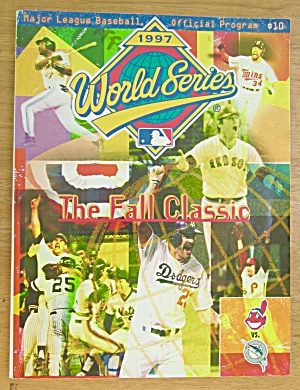 1997 Major League Baseball World Series Lprogram