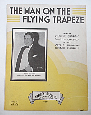 1935 The Man On The Flying Trapeze Sheet Music